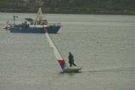 Trying to catch more wind?
